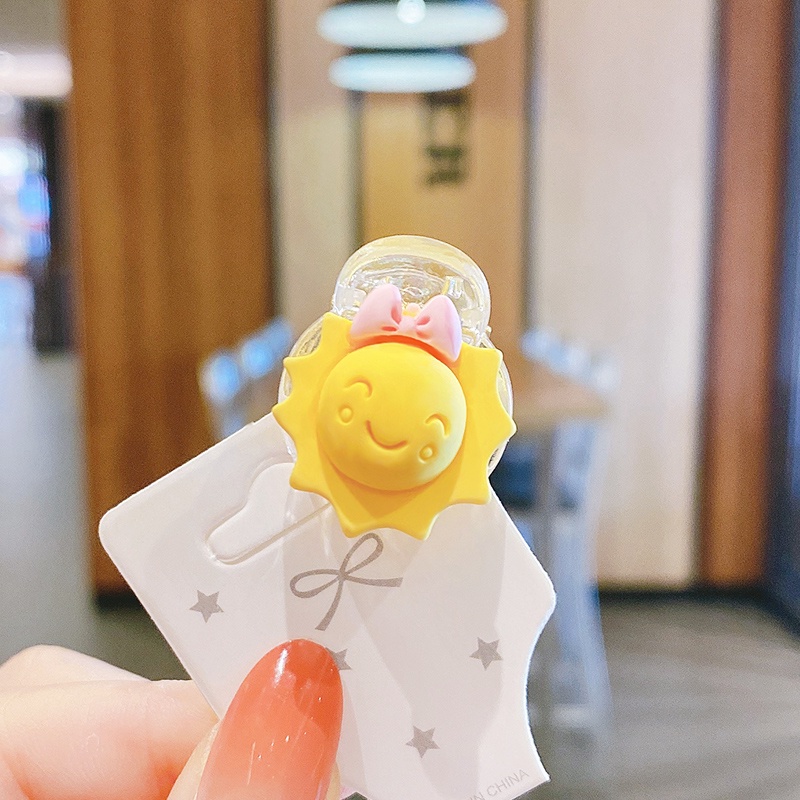 Kẹp Tóc Hình Hoạt Hình Xinh Xắn Cho Bé Gái