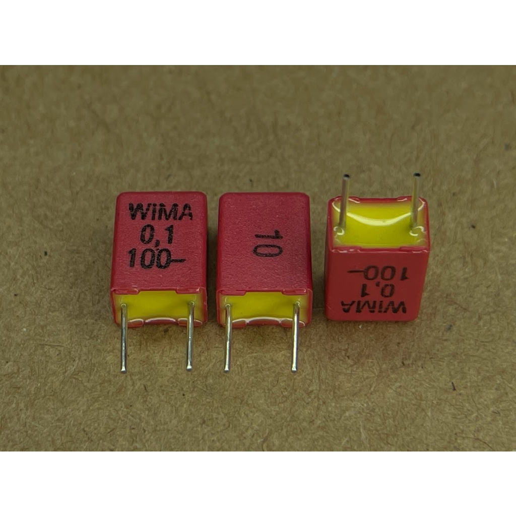 0.1uF 100V MKP2 5mm Tụ điện Wima