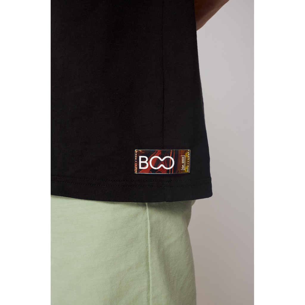 Áo Thun BOO Nam Oversize Dáng Rộng 100%Cotton In Hình Y2K VCD