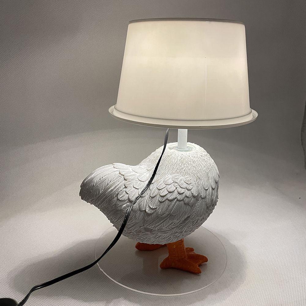 GOGOUP Đèn Ngủ Hình Trứng Gà 3D Ánh Sáng Trắng Dễ Thương