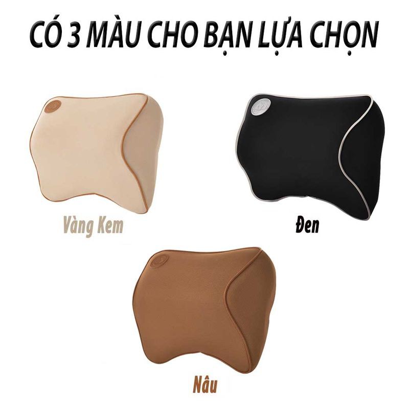 ➡️[Hàng Chuẩn] GỐI TỰA ĐẦU Ô TÔ cao su non cam kết chất lượng hàng chuẩn Chỉ ko sợ lệch cổ