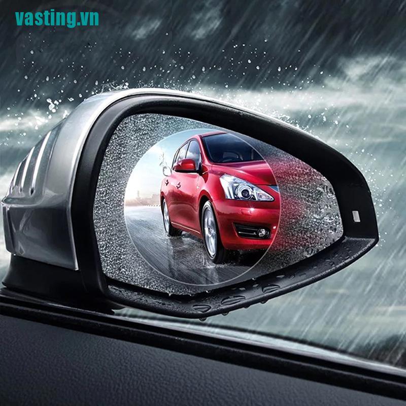V☆Phim Dán Bảo Vệ Kính Chiếu Hậu Xe Hơi Chống Sương Mù / Mưa Tiện Dụng