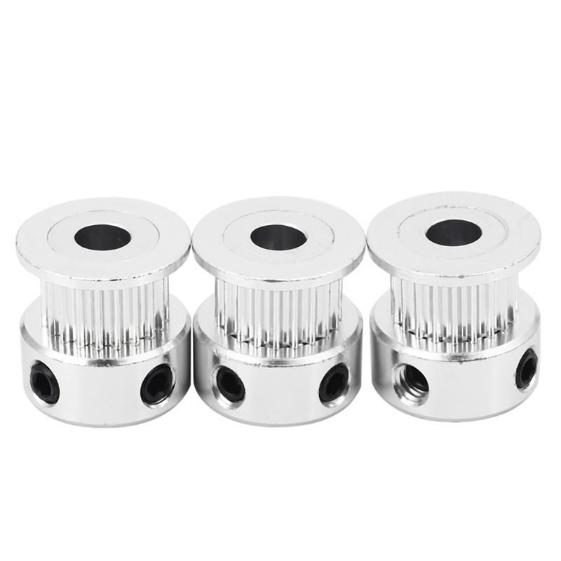 Set 3 Ròng Rọc 20t Đường Kính. 5mm X 6mm Gt2 Cho Máy In 3d