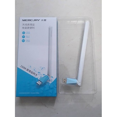 USB thu wifi Mercury MW150UH không cần cài đặt