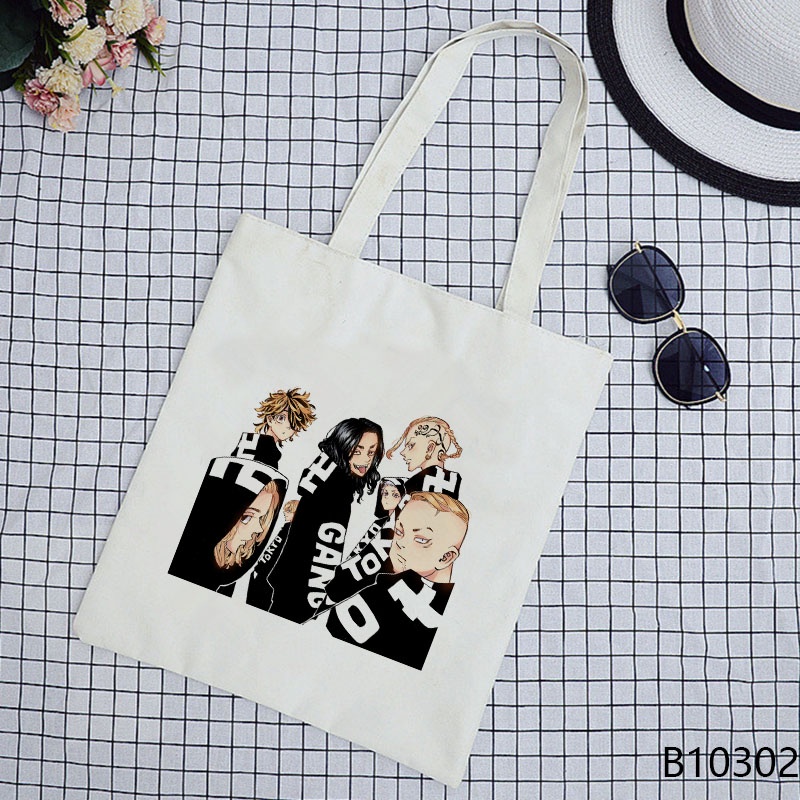 Túi Xách Vải canvas In Hình anime tokyo Ghouls