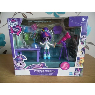 TWILIGHT SPARKLE ♥️ HỘP Búp bê Pony 12cm & Phụ kiện chủ đề PHÒNG THÍ NGHIỆM KHOA HỌC - MY LITTLE PONY Playset