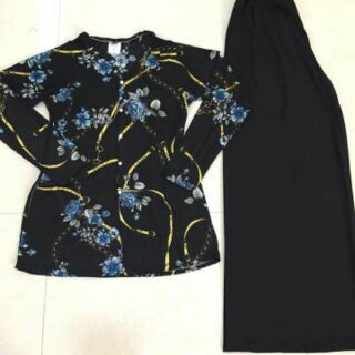 Áo bà ba dài tay chất gân