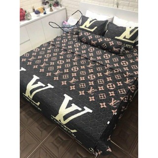Trọn bộ chăn hè ga vỏ gối 4 món poly cotton nhiều mẫu đủ màu sắc nhắn tin chọn mầu chọn mẫu Bộ Chăn Ga Gối Poly