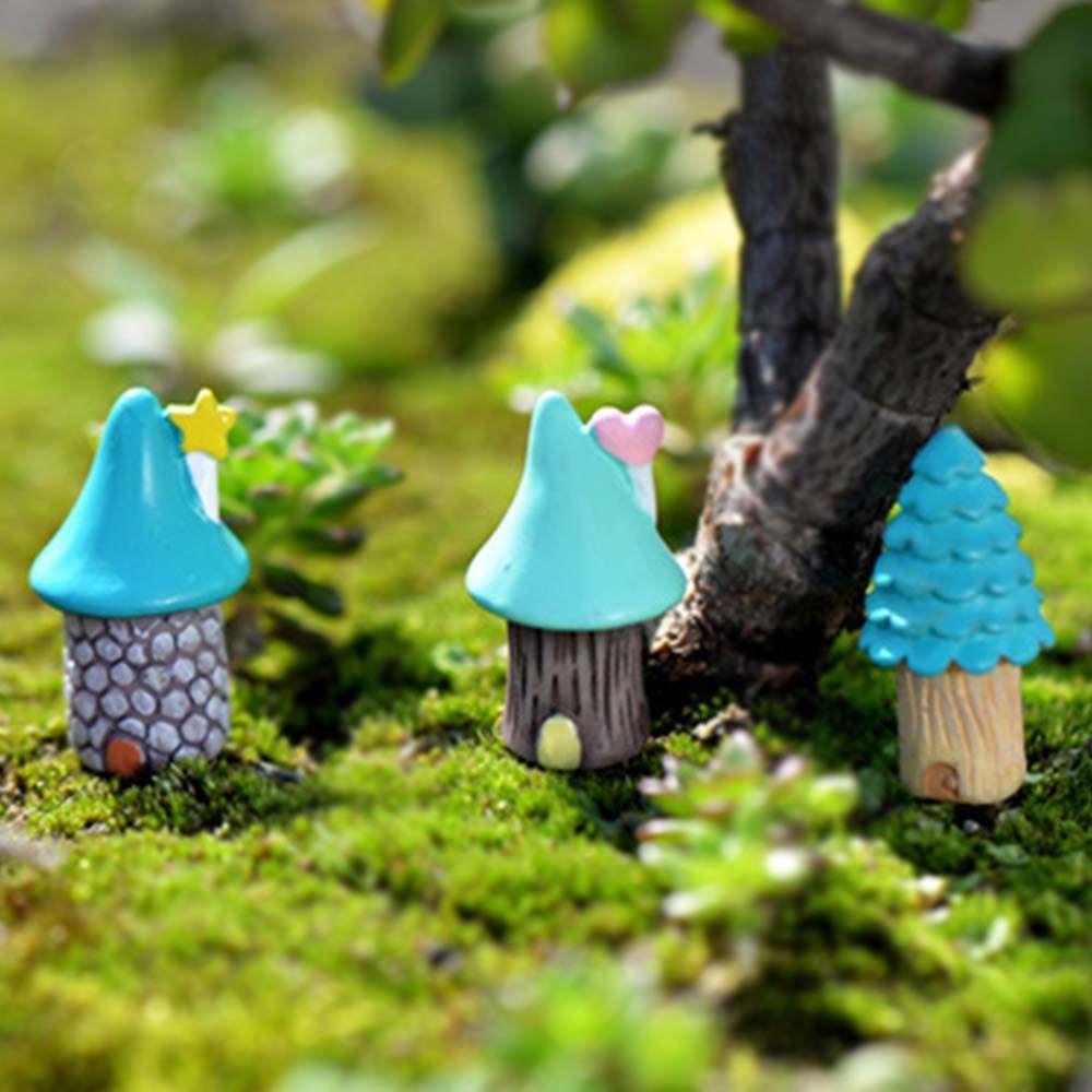 YIYU Mô Hình Ngôi Sao Mini Dễ Thương Dùng Trang Trí Sân Vườn