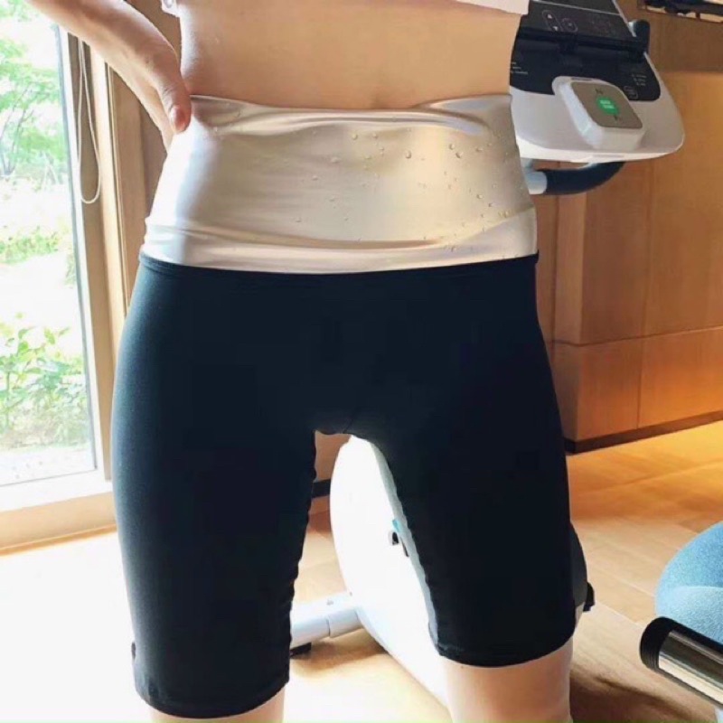 Quần tập gym nữ tan mỡ, quần giảm mỡ bụng sinh nhiệt đổ mồ hôi giảm eo giảm cân dáng lửng
