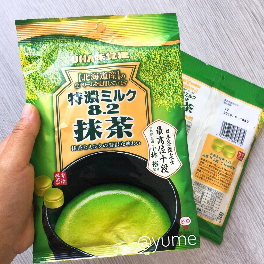 Kẹo UHA matcha Nhật Bản