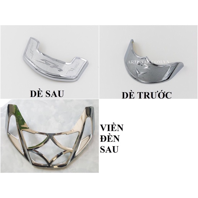 Full Bộ ỐP Nhựa SH 2017 - 2019 Mạ Crom