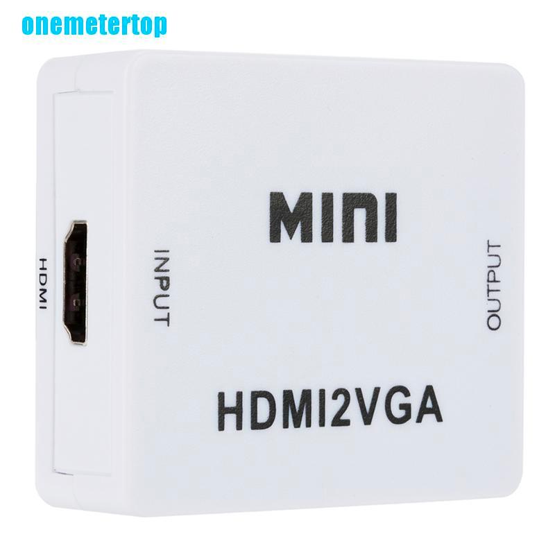 Hộp Chuyển Đổi Từ Vga Sang Hdmi Full Hd Video 1080p Cho Pc Laptop Dvd Hdtv