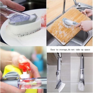 Cây cọ rửa kèm bình xịt,chổi cọ rửa đa năng kèm bình xịt
