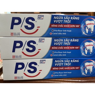 Combo 3 hộp Kem đánh răng PS ngừa sâu răng vượt trội