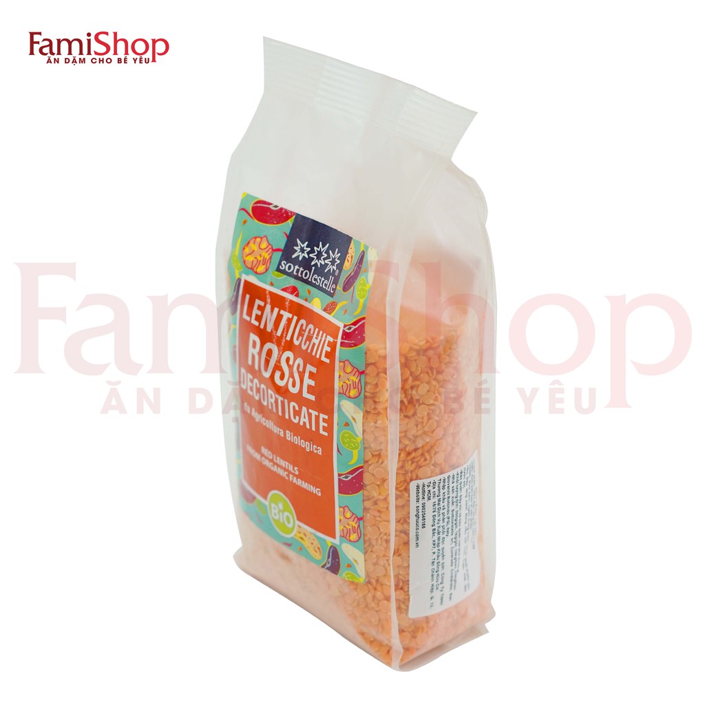 FamiShop Đậu lăng đỏ hữu cơ Sottolestelle