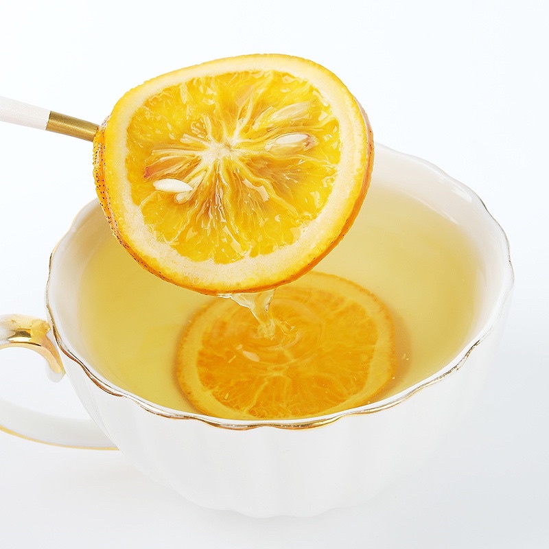 Trà cam vàng Mỹ sấy lạnh Loại I 100g - làm trà thanh nhiệt, sáng da, bổ sung vitamin C, tăng hệ miễn dịch | Bột Natural
