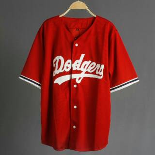 Áo Bóng Chày Đỏ dodgers