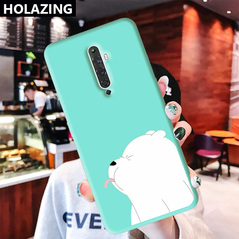 Ốp lưng OPPO Reno 3 Pro 2 Z F 10x Zoom We Bare Bears Soft TPU Cases Covers