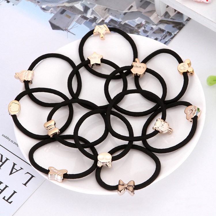 1 dây cột tóc đàn hồi hợp thời trang dành cho nữ