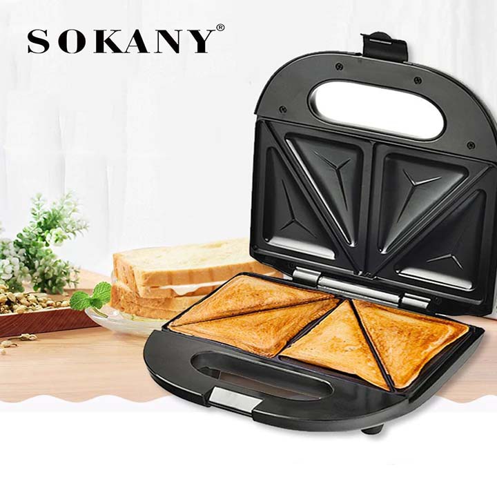 1 Máy Nướng Bánh Mỳ - Bánh Sandwich - Waffle Sokany