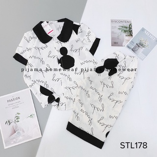 Bộ Pizama Lửng Cổ Sen Pijama Lụa Mango Cao Cấp