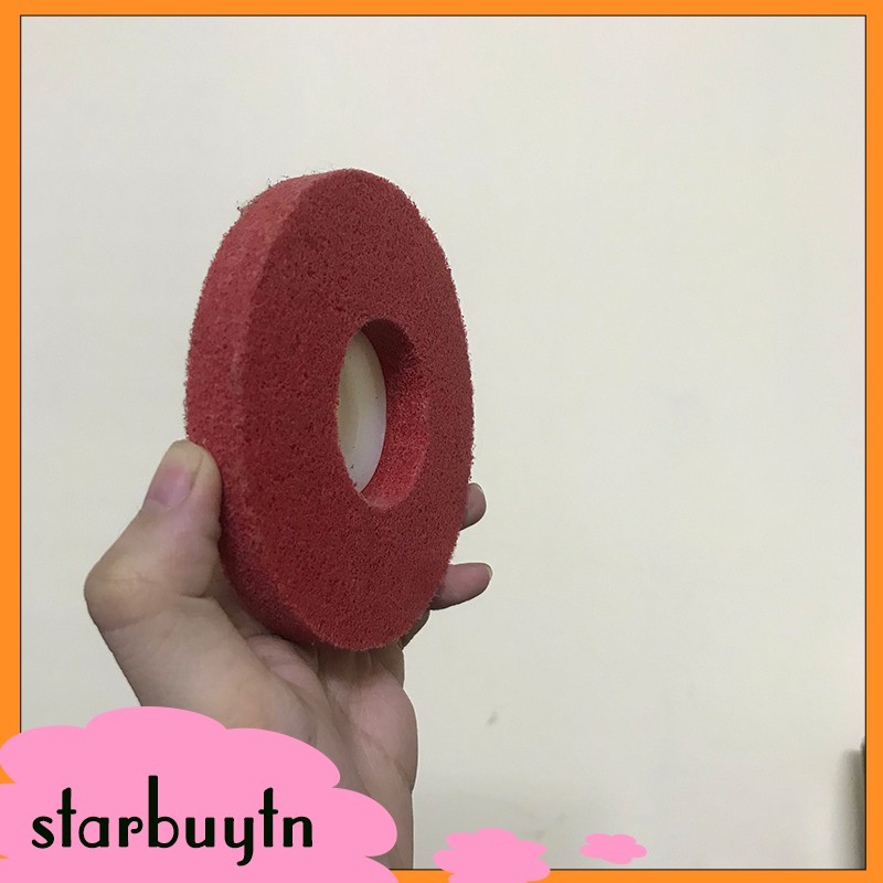 Miếng xơ nhựa đánh rỉ lắp cho máy mài góc
