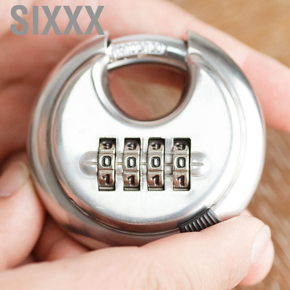 Sixxx Master Lock Padlock  Outdoor Safe Convenient Stainless Steel Strong Durable Toolbox Suitcase for Bicycle Gym