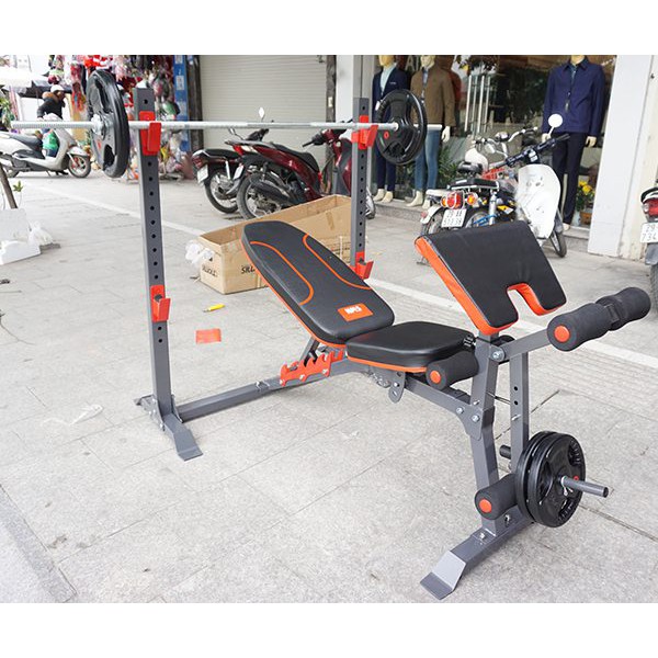 Ghế tập tạ đa năng NMS-7301 - Ghế tập tạ điều chỉnh độ dốc - Ghế tập gym đa năng