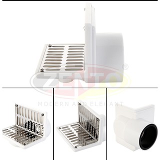 Phễu thoát nước vách tường Scupper Drain TS140-ABS