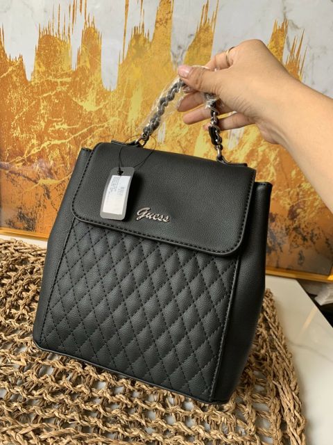 Balo túi GUESS 2in1 chất Da thật, hàng Authentic