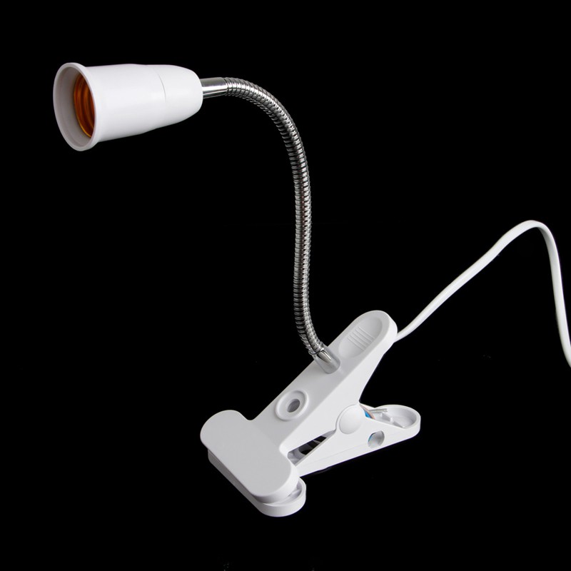 Đế gắn bóng đèn có kẹp linh hoạt AC E27 20cm