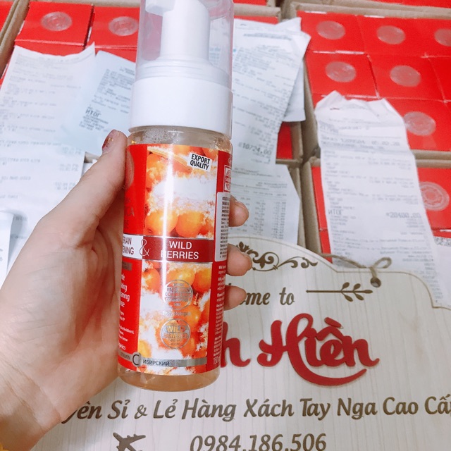 BỌT RỬA MẶT SIBERICA TRẮNG DA
