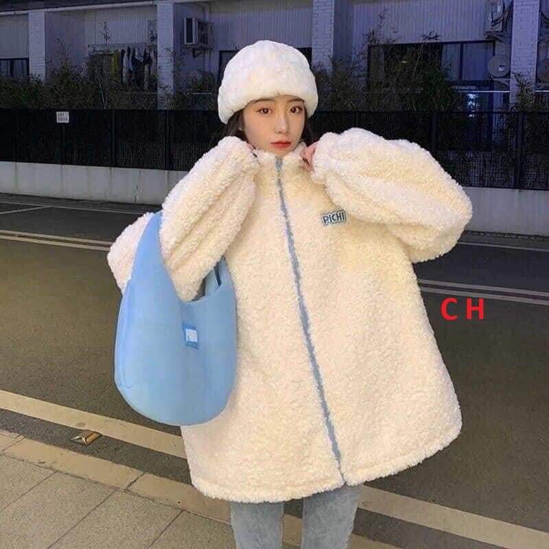 (Free Ship) CỰC XINH -- MẪU ÁO KHOÁC GIẢ LÔNG GẤU CỰC MỀM MẠI ĐANG LÀ CƠN SỐT GẦN ĐÂY Shop VLTN