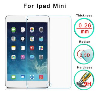 Tempered glass screen protector for iPad Apple mini