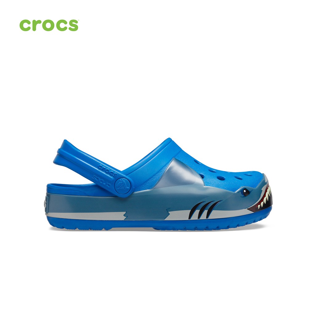 Giày Trẻ em Crocs Fun Lab Shark Band Clog - 206271-4JL