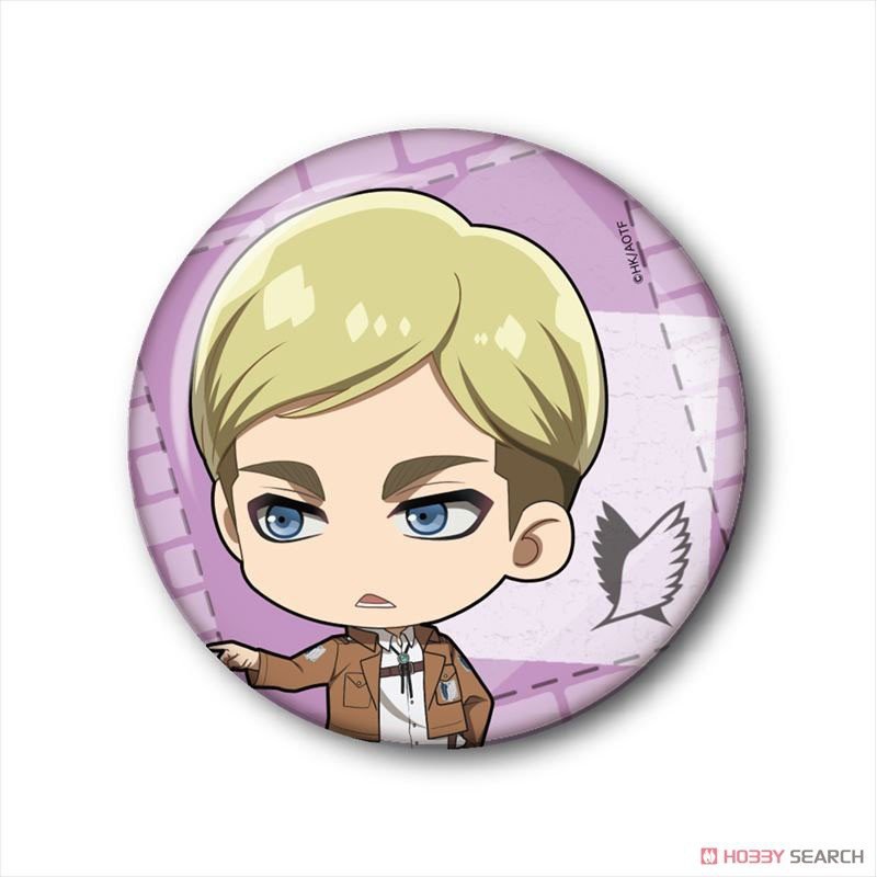 Huy hiệu cài áo in hình ATTACK ON TITAN ĐẠI CHIẾN TITAN anime chibi