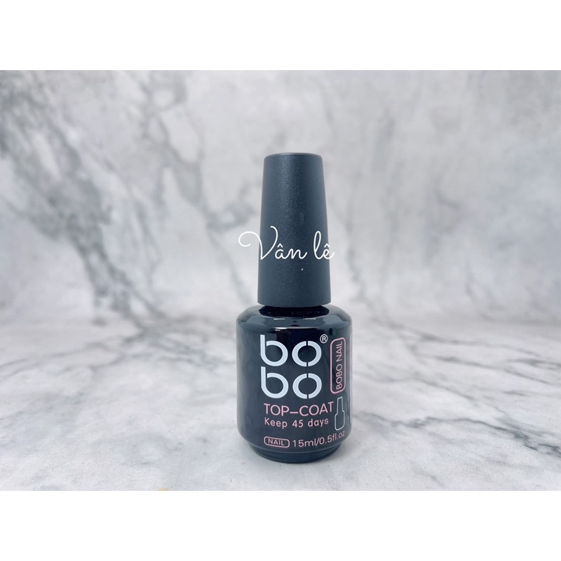 Sơn gel base top cứng móng bóng  lì bobo