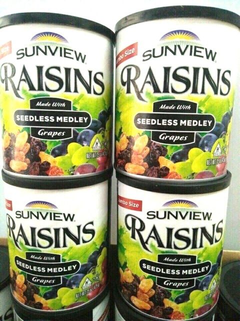 nho mỹ raisins thập cẩm 425g