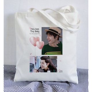 Túi tote vải đeo vai Tiêu Chiến Vương Nhất Bác nhiều mẫu