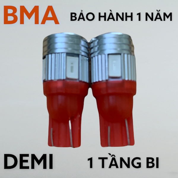 đèn led Bma-Demi chân T10 nhiều kiểu,nhiều màu tăng tính phản diện trong đêm tối thanh khang