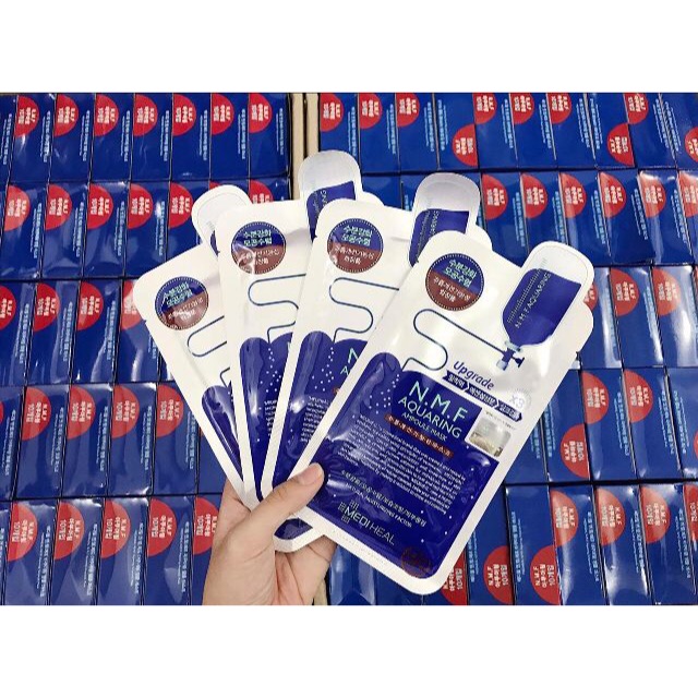 Hộp Mặt nạ giấy Mediheal N.M.F Aquaring Ampoule Mask