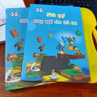 Sách nói điện tử song ngữ anh việt cho trẻ em hàng loại 1 có bảo hành