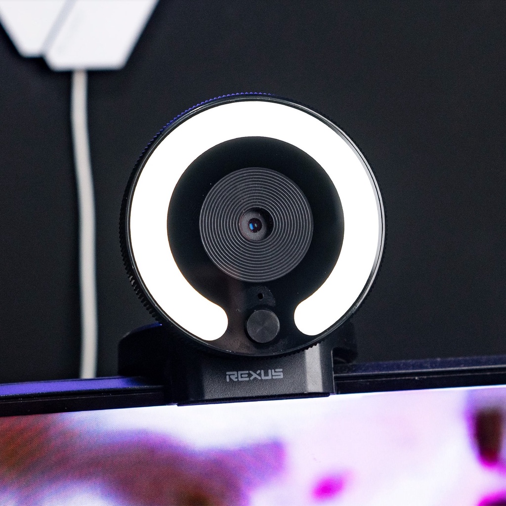 Webcam máy tính Rexus Alva II HD 1080 có đèn LED | BigBuy360 - bigbuy360.vn