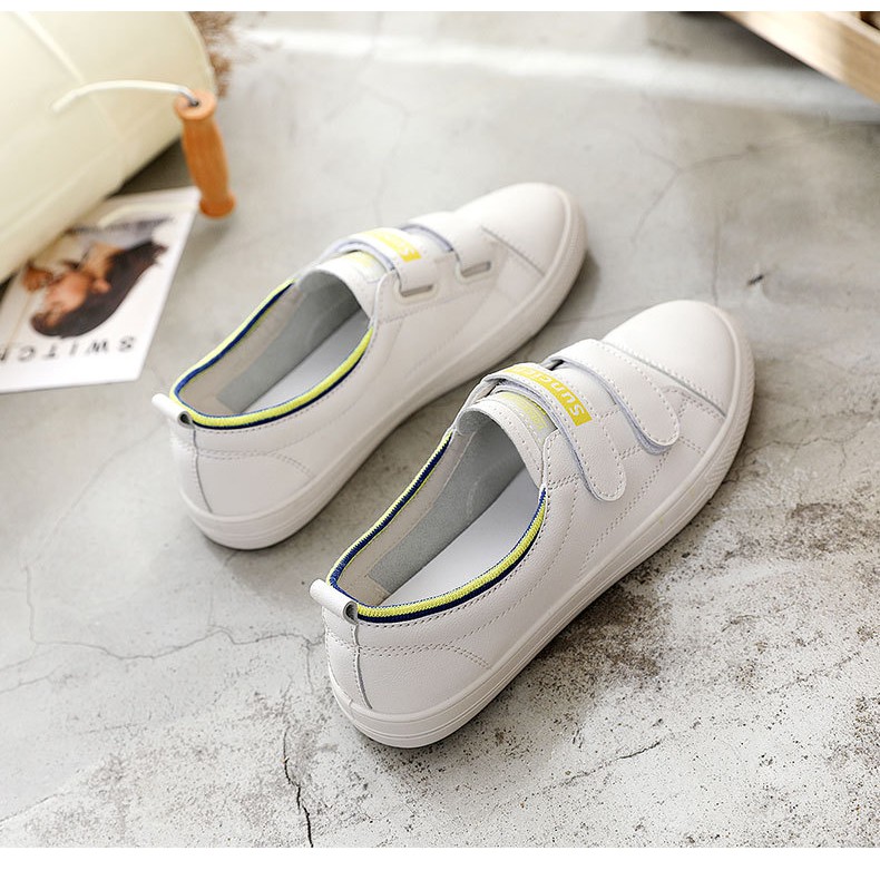 Giày nữ thể thao sneakers đế dẻo quai dán cực đẹp