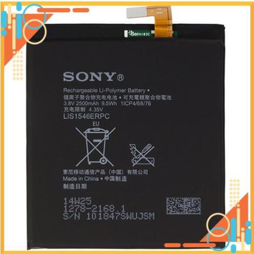 Pin Sony Xperia C3 Dual D2502, D2533, S55 dung lượng 2500mAh (Đen) Zin có bảo hành