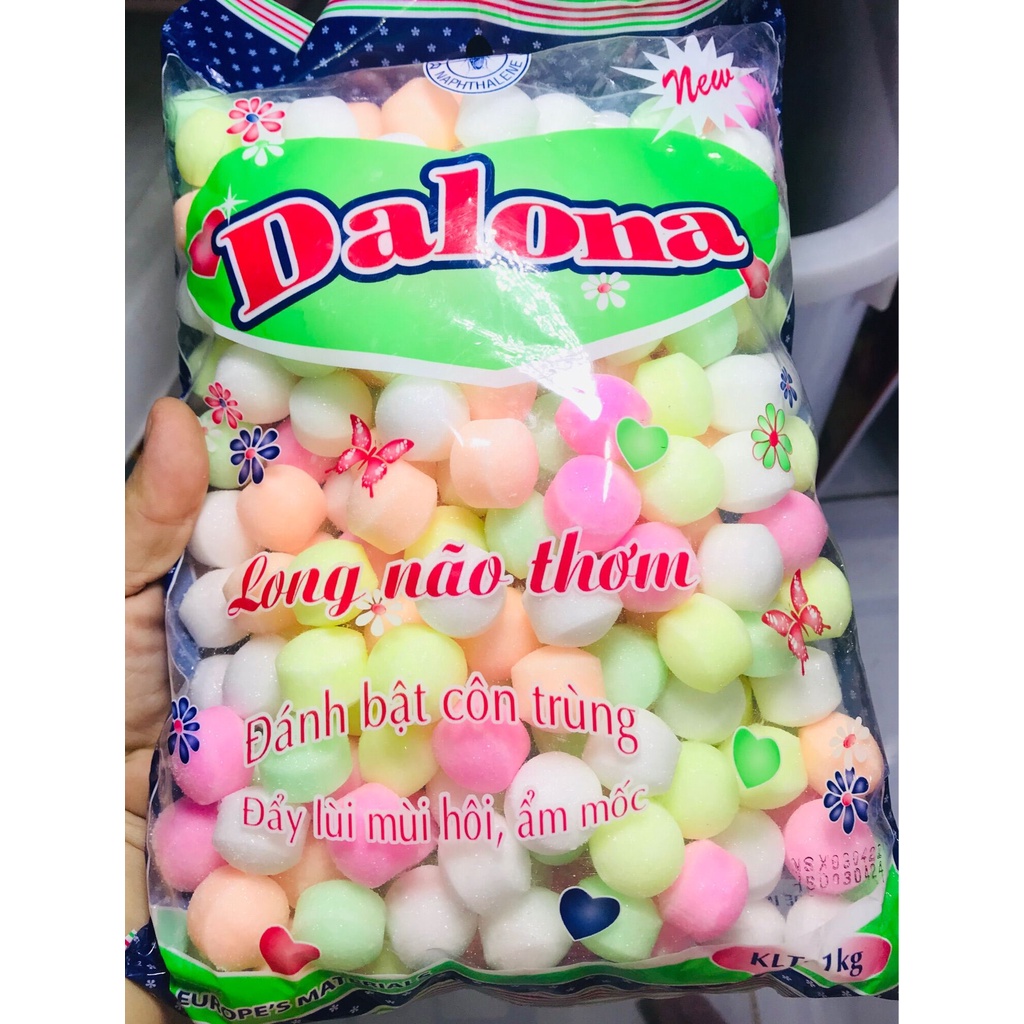 [Giá Sỉ] Long Não Thơm Đuổi Côn Trùng DALONA ( Gói / 1KG ) - Long Não Thơm Quần Áo