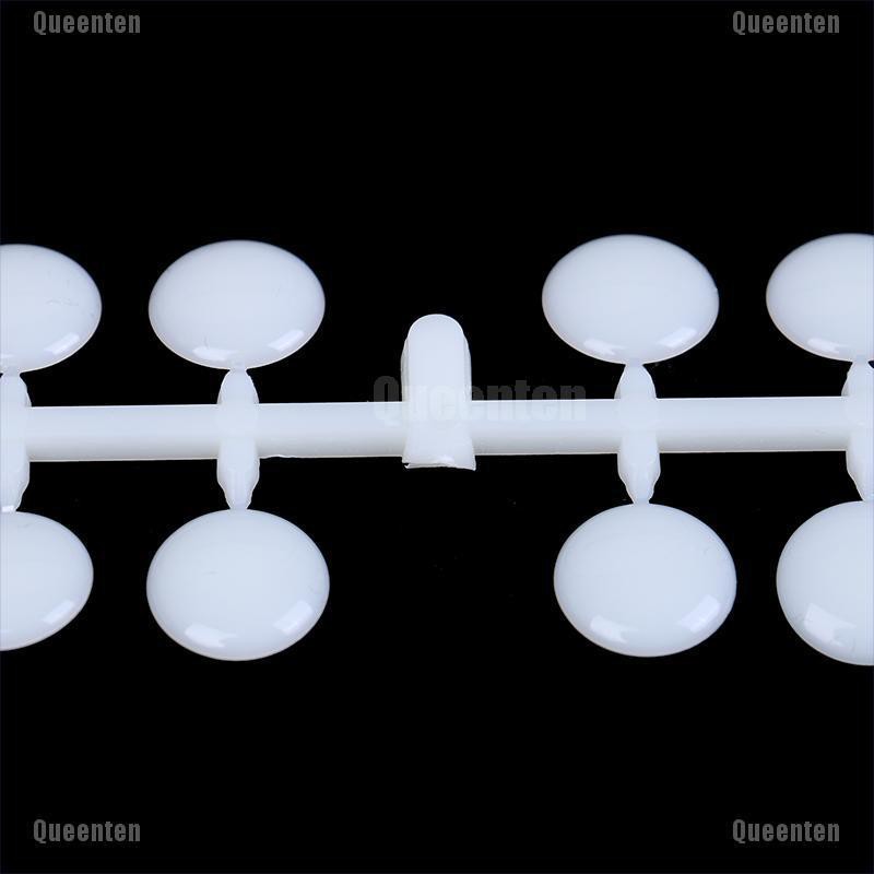 ★Set 120 Móng Tay Giả Họa Tiết Chấm Bi Nhiều Màu Sắc