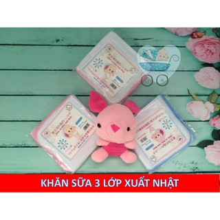 Khăn sữa trắng xuất nhật 2 lớp 3 lớp 4 lớp