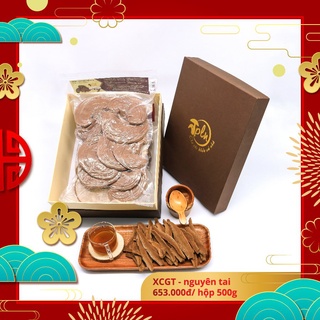 Nấm Linh Chi Đỏ Nguyên Tai Hộp 500g - PLN - Nấm Linh Chi Giống Việt Nam Vị Đắng Vừa